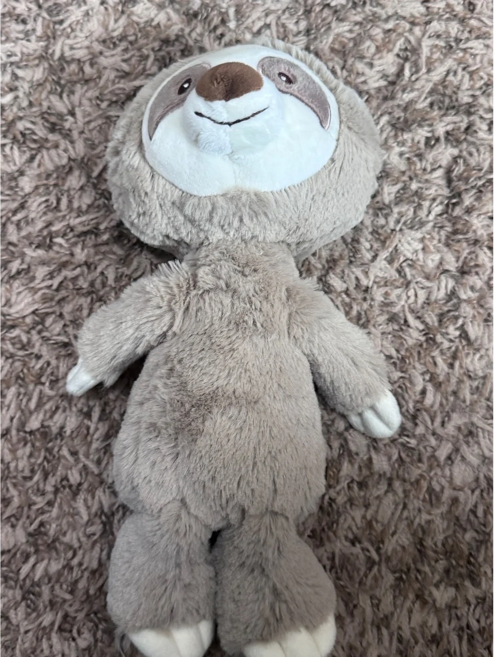 Baby GUND Lil’ Luvs Reese Sloth 12” Plush Gray Stuffed Animal 6050665